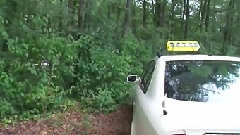 German Mature Taxi Driver Enjoys A Steamy Encounter With Her Client