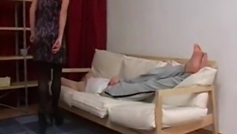 Stepmother And Stepson Engage In Forbidden Anal Play