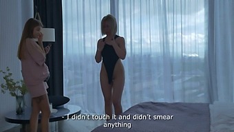 Behind-The-Scenes Of A Porn Shoot With Jessica Trunk And A Well-Endowed Male Partner.