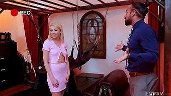 Stepson'S Bondage Fantasy Fulfilled By Stepdaughter