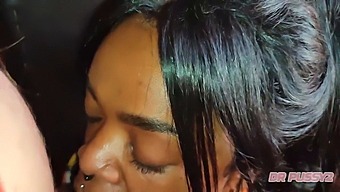 Almost Got Caught By Dad While Giving Bil A Blowjob And Swallowing His Load