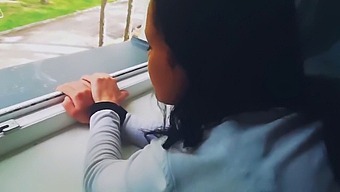 Facial Delight: A Steamy Encounter By The Window