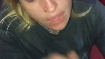 Deepthroat Action With A Slobbering Blowjob That Leads To Facial