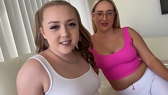 Thick Teens Eva Nyx And Brookie Blair Indulge In Steamy Pov Action