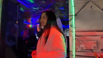 Teenage Girl Leaves With A New Acquaintance Who Is A Fan Of Her Beauty
