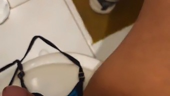Mature Woman Discovers Me Pleasuring Myself With Her Lingerie And Engages In Oral Sex Until I Climax On Her Tongue. Part 1