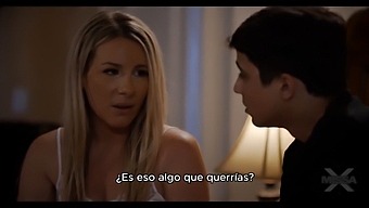 La Hermosa Madrastra Recibe Una Corrida En La Cara Después De Una Escena Caliente De Creampie. Subtítulos Disponibles En Pornsub.Org.
