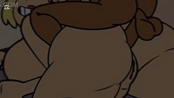 Creampie And Anal Sex In Animated Porn